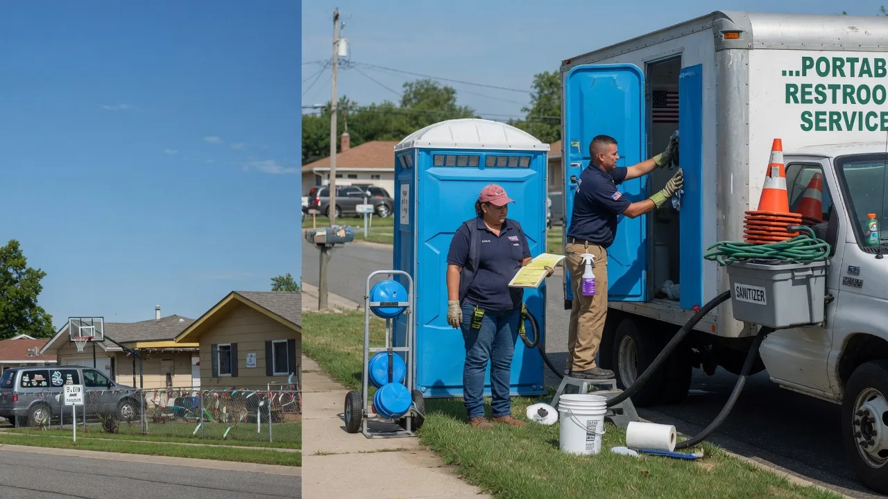 Portable Toilet Rental in Rochester, PA near me